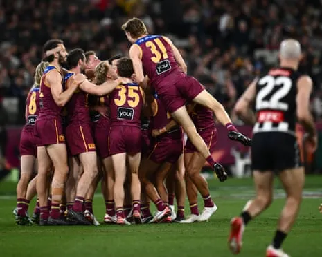 The Lions Crush Collingwood to Claim Championship Battle Against Geelong